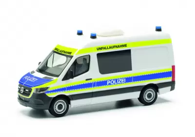 Mercedes-Benz Sprinter 18 półautobus z wysokim dachem „Policja Nadrenii Północnej-Westfali