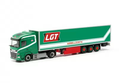 Naczepa skrzyniowa DAF XG „LGT Logistics AS” (Dania/Horsens)