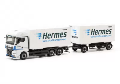 MAN TGX GX ciężarówka z przyczepą "Hermes"
