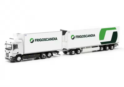 Scania CR20 ND ciężarówka z przyczepą chłodnią "Frigoscandia"