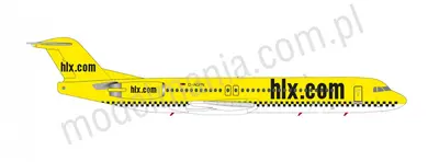 Samolot Hapag-Lloyd Express Fokker 10