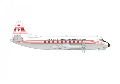 Turecki Linie Lotnicze Vickers Viscount 700 – TC-SES