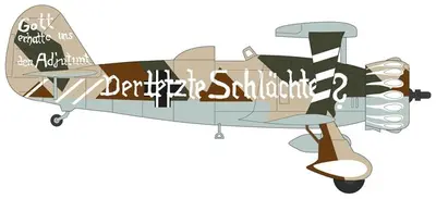 Henschel 123A, Lt. Hamann, 3./Schlachtfliegergruppe 50