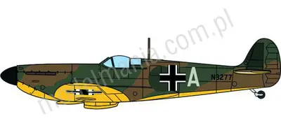Spitfire MK.I - Luftwaffe captured aircraft (without Swastika)