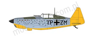 Morane Saulnier 406 KG200 (bez swastyki)