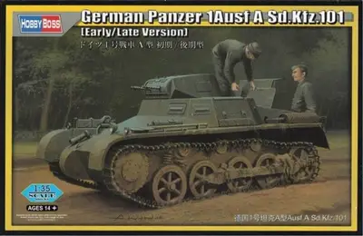 Niemiecki czołg lekki PzKpfW I ausf A, wersja wczesna/późna