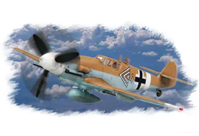 Niemiecki samolot myśliwski Messerschmitt Bf109G-2/Trop