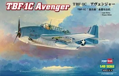 Amerykański bombowiec pokładowy Grumman TBF-1C Avenger