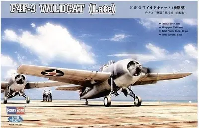 Amerykański myśliwiec pokładowy F4F-3 Wildcat, wersja późna
