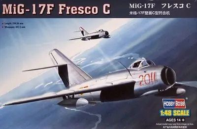Sowiecki myśliwiec Mig-17F Fresco C