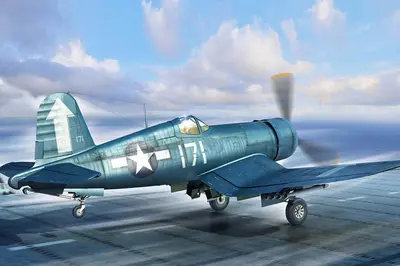 Amerykański myśliwiec Vought F4U-1D Corsair