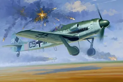 Niemiecki samolot myśliwski Focke-Wulf FW190D-12