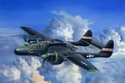 Nocny samolot myśliwski P-61C Black Widow