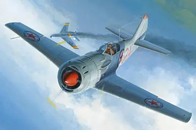Sowiecki myśliwiec Lavochkin La-11 Fang