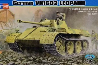 Niemiecki czołg lekki VK1602 LEOPARD