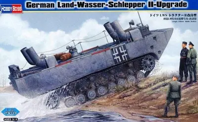 Niemiecka amfibia Land-Wasser-Schlepper II-Upgraded