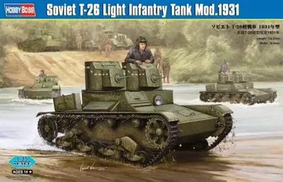 Sowiecki czołg lekki T-26 model 1931