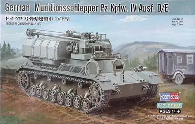 Ciągnik amunicyjny PzKpfw IV Ausf D/E Fahrgestell