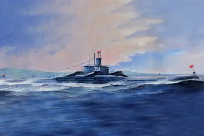 Okręt podwodny PLAN Type 033G Wuan Class - 1:350