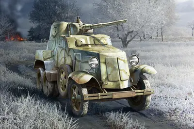 Sowiecki samochód pancerny Ba-10