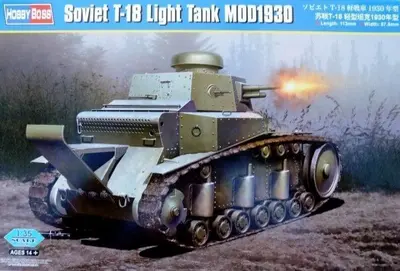 Sowiecki czołg lekki T-18 wersja 1930