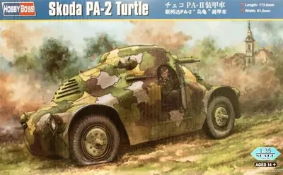 Samochód opancerzony Skoda PA-2 Turtle