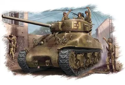 Czołg średni M4A1 76(W) Sherman