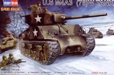 Amerykański czołg M4A3 76 (W) Sherman