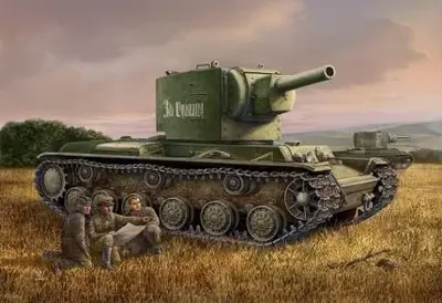 Sowiecki czołg ciężki KV-2