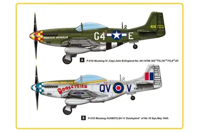 Amerykański myśliwiec P-51D Mustang IV