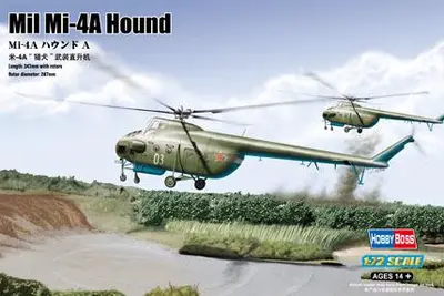 Sowiecki śmigłowiec wielozadaniowy Mil Mi-4A Hound A