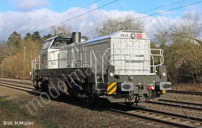 Spalinowóz Vossloh DE18 DB Cargo, z dźwiękiem