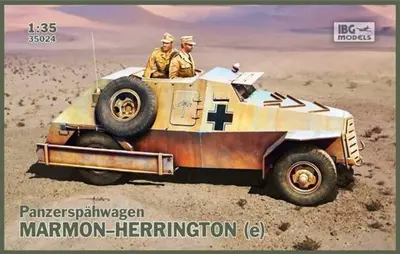 Niemiecki samochód pancerny Panzerspahwagen Marmon-Herrington (e)