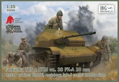 Tankietka TKS z NKM wz.38 FK-A 20mm