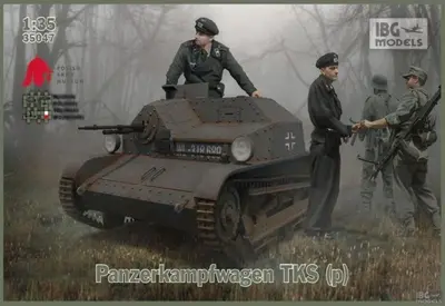 Niemiecka tankietka Panzerkampfwagen TKS(p)
