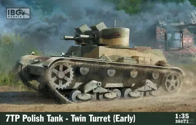 Polski czołg lekki 7TP dwuwieżowy, wersja wczesna