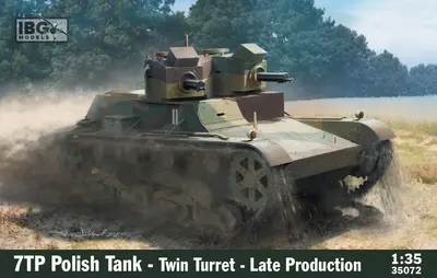 Polski czołg lekki 7TP, wersja dwuwieżowa późna