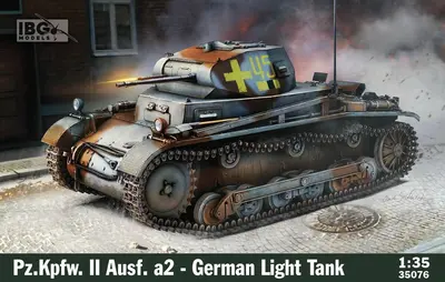 Niemiecki czołg lekki PzKpfw II Ausf a2