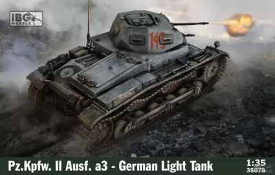Niemiecki czołg lekki PzKpfw II Ausf a3
