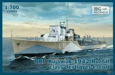 Polski niszczyciel eskortowy ORP Kujawiak (typ Hunt II), 1942