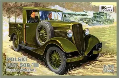 Polski samochód Fiat 508/III furgon (wagon)