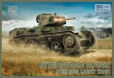 Szwedzki czołg lekki Stridsvagn M/40 K