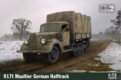 Niemiecka ciężarówka półgąsienicowa 917t Maultier