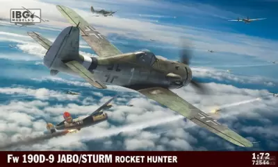 Niemiecki myśliwiec FW 190D-9 Jabo/Sturm