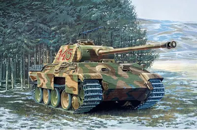 Niemiecki czołg średni PzKpfW V Panther Ausf. A