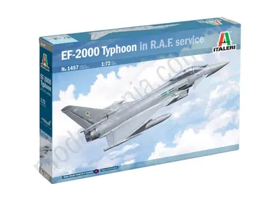 Brytyjski myśliwiec EF-2000 Tajfun RAF