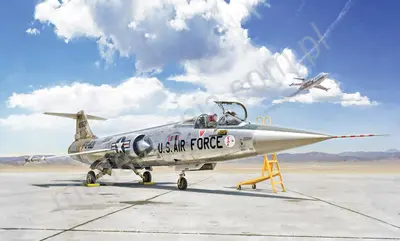 Amerykański myśliwiec F-104 Starfighter