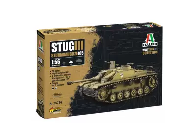 Działo pancerne Stug III - Sturmhaubitze 105