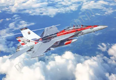 Amerykański myśliwiec F/A-18F Super Hornet US Navy