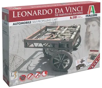 Maszyny Leonardo da Vinci - Wóz z napędem